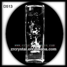 K9 Laser Deer Inside Crystal Block